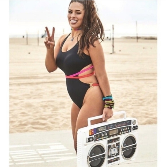 NWTs Ashley Graham x Swimsuits For All Throwback Monokini - Picture 2 of 2